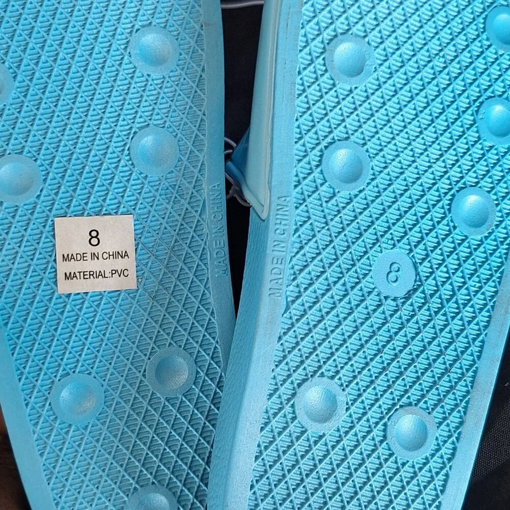 Cross Color slides with Aaliyah Legacy Blue - Picture 3 of 5